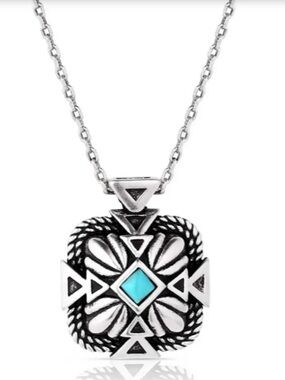 ilversmiths, Desert Sage Turquoise Necklace